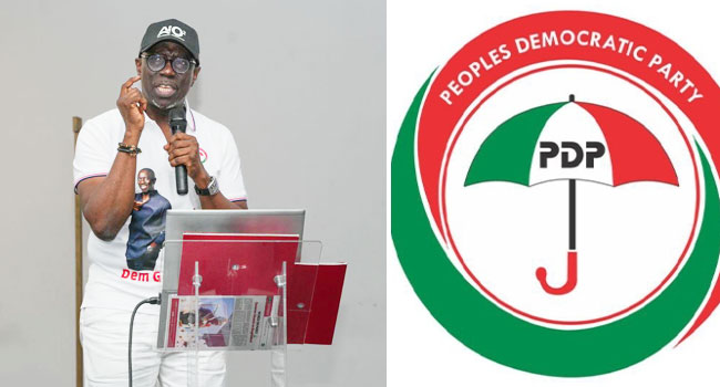 Edo State PDP Governorship candidate, Asue Ighodalo