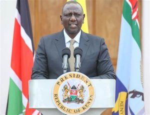 Embattled President Ruto