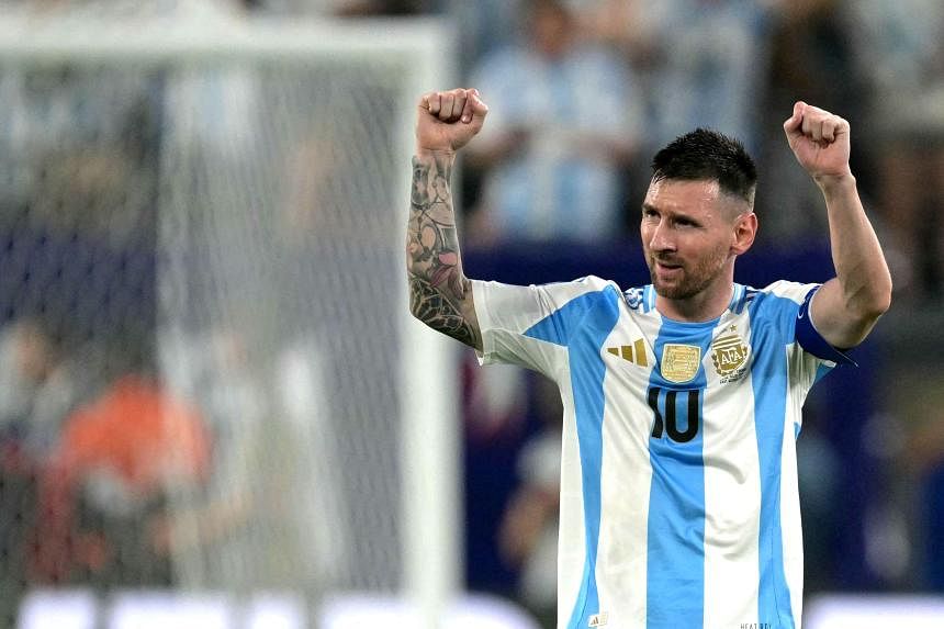 Argentina striker, Lionel Messi