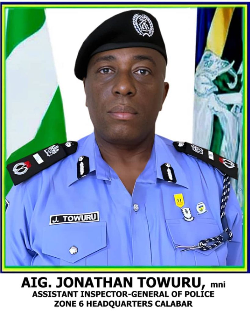 Assistant Inspector-General (AIG) of Police, Zone 6, Calabar, Jonathan Towuru