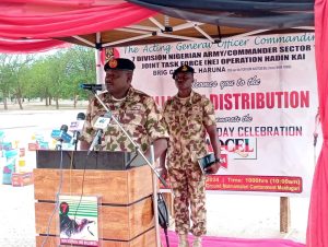 General Officer Commanding (GOC), Nigerian Army, 7 Division, Brig. Gen. Abubakar G.L Haruna