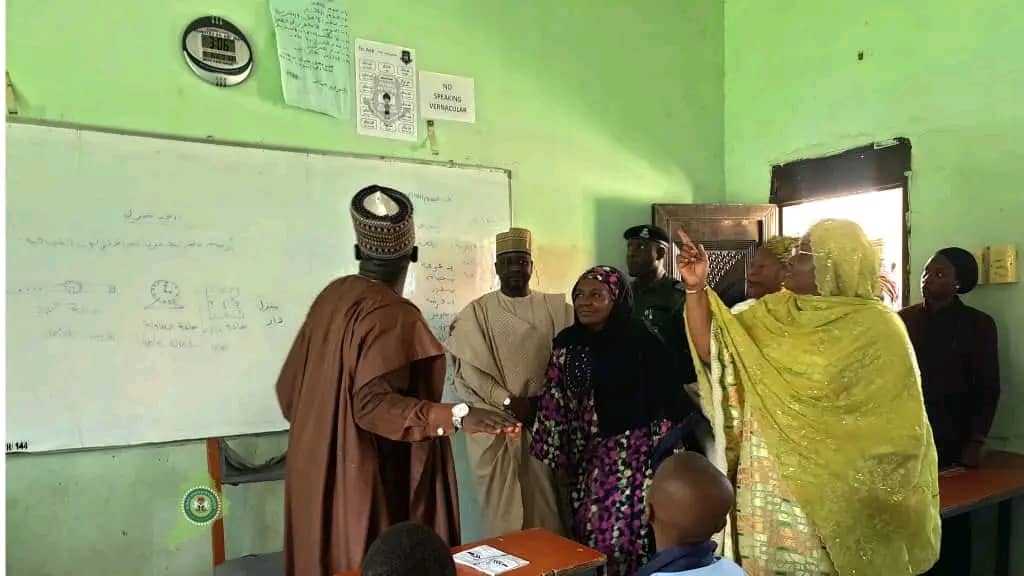 Aisha Buhari inspects Future Assured College in Maiduguri, pledges to improve learning facilities 4 IMG 20240703 WA0155