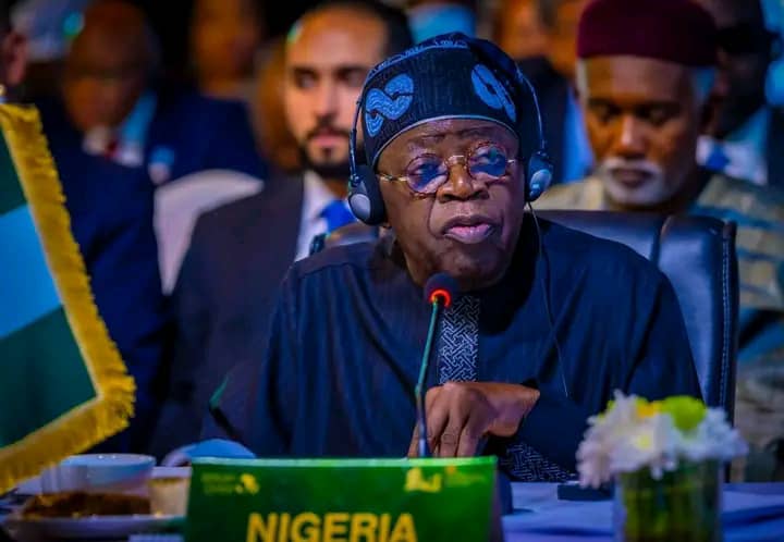 President Bola Tinubu on Sunday attended the Sixth Mid-Year Coordination Meeting of the African Union