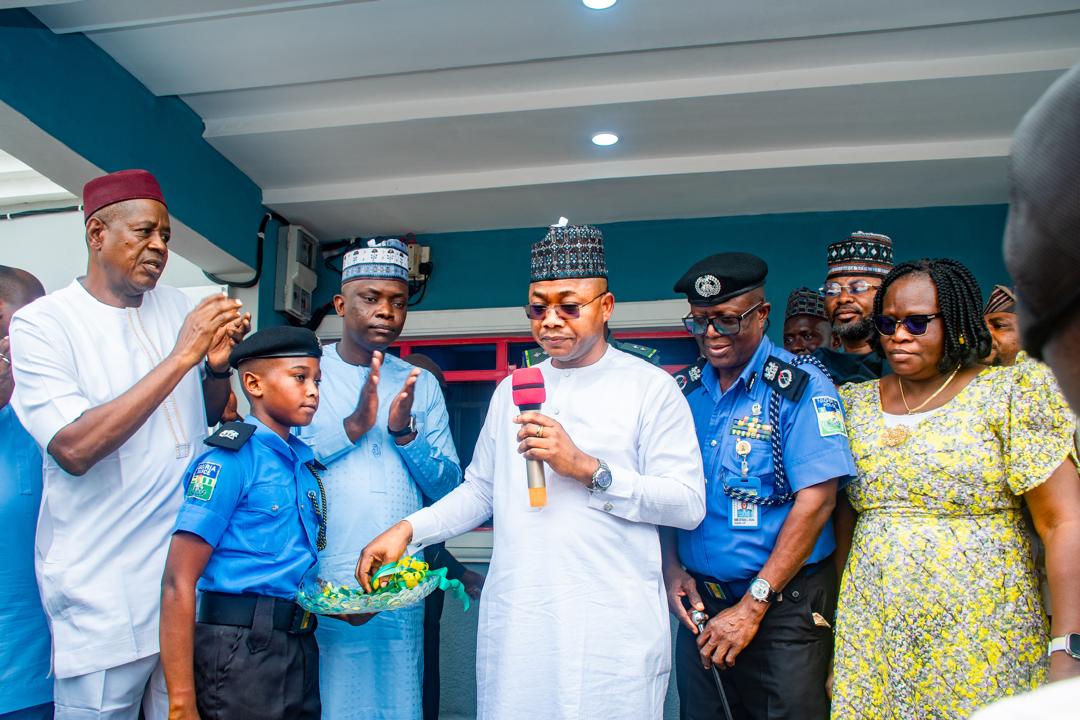 From left; State security Adviser, Jerry Omodara, the Chief of Staff, Ali Bello, Governor Ahmed Usman Ododo, Kogi state Commissioner of police Bertrand Onuoha and Kogi SSG, Mrs. Folashade Arike Ayoade