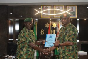 Brig. Gen. Ajose GOC 8 Division