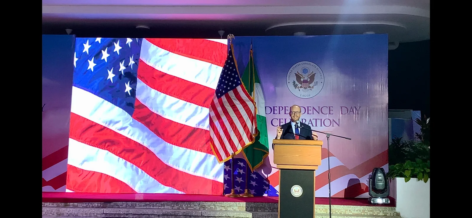 Will Stevens, U.S. Consul General in Lagos.