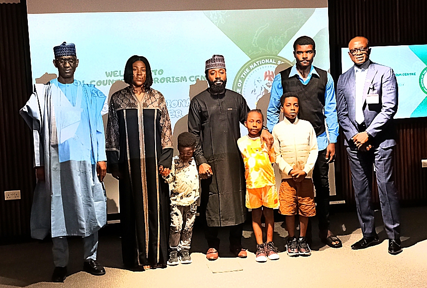 NSA reunites rescued family, say FG working hard to end insecurity