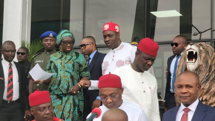 Southeast Governors' Forum (SEGOF), led by Senator Uche Ekwunife,
