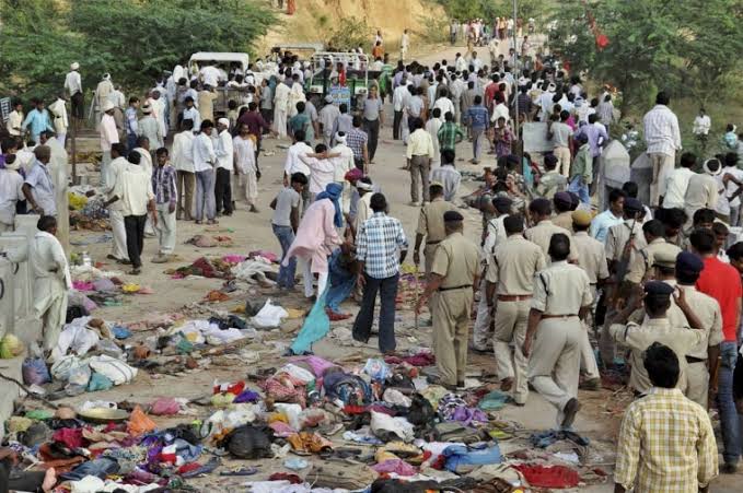 Indian stampede 