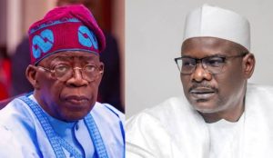 President Bola Tinubu and Senator Ali Ndume
