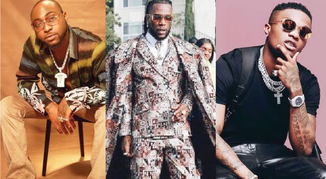 Davido Burna Boy Wizkid