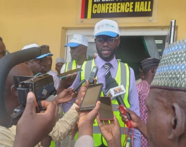 Bauchi State Project Coordinator of ACReASAL, Dr. Ibrahim Kabir Gamawa, addressing newsmen in Bauchi.