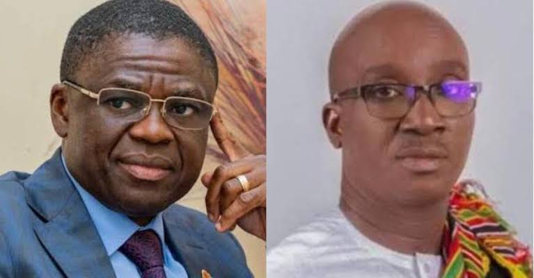 Edo State Governorship Candidate, Sen. Monday Okpebholo and the reinstated deputy governor, Philip Shaibu.