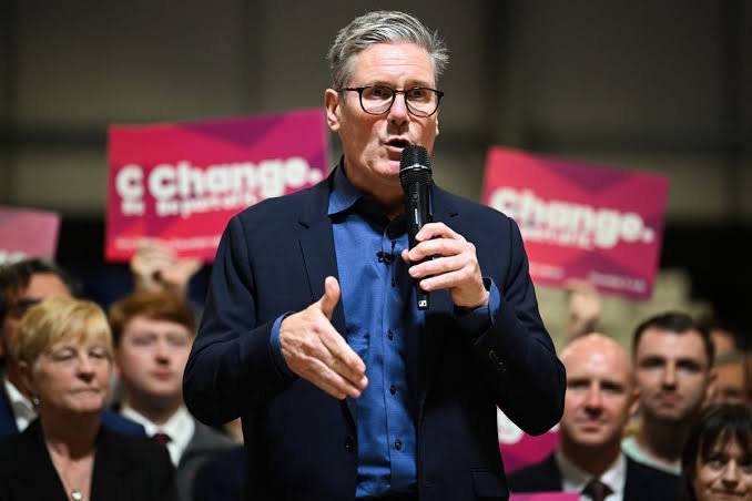 Labour Party, headed by Keir Starmer