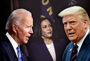 U.S President, Joe Biden, Vice President Kamala Harris and former President Donald Trump