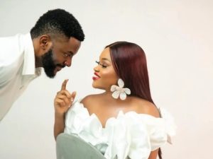 Ebuka Obi-Uchendu with wife, Cynthia Obianodo