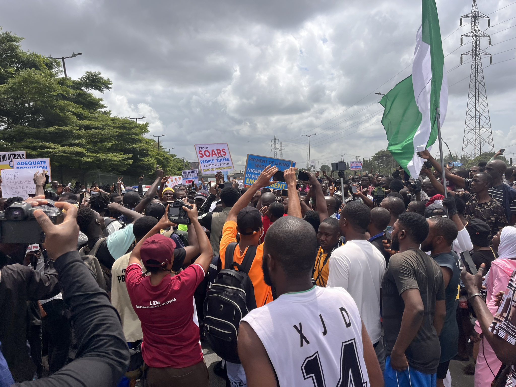 Protesters