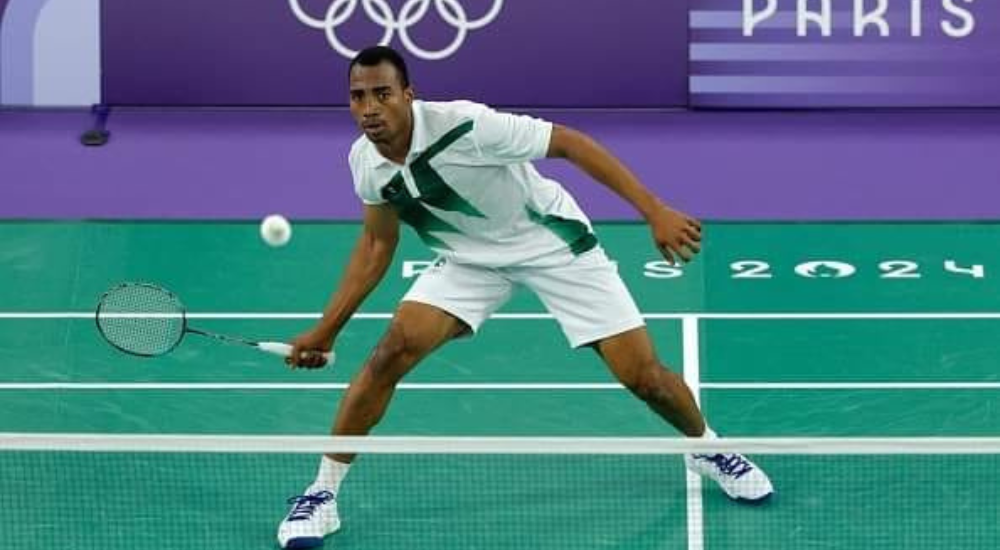 Nigerian Badminton star, Anuoluwapo Opeyori