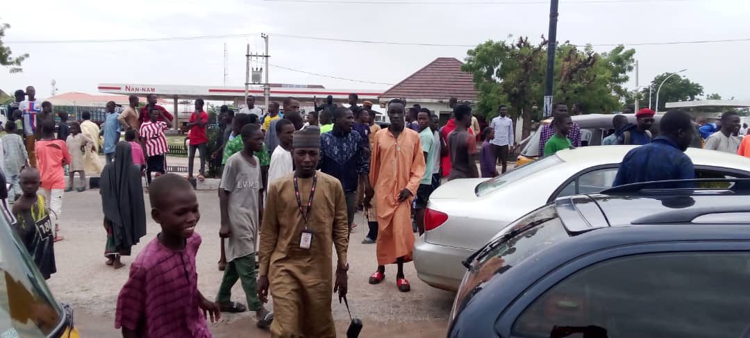 Maiduguri residents join nationwide protests, met with resistance from security agents 2 IMG 20240801 WA0003