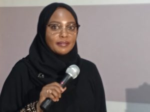 Borno State Commissioner of Justice and State Attorney General, Barrister Hauwa Abubakar