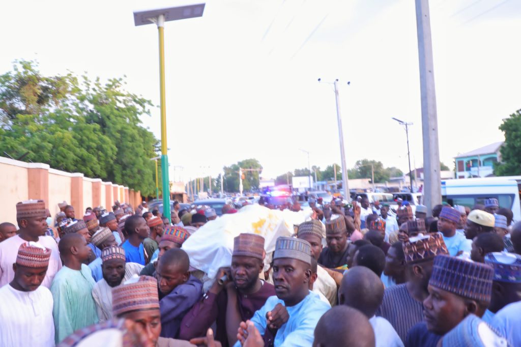 VP Shettima leads mourners for Zulum’s late commissioner’s funeral 4 IMG 20240826 WA0013