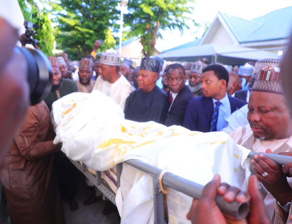 VP Shettima leads mourners for Zulum’s late commissioner’s funeral 3 IMG 20240826 WA0016