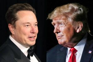 Ellon Musk and Donald Trump
