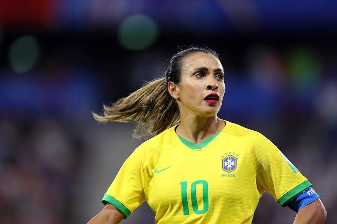 Brazil football legend Marta