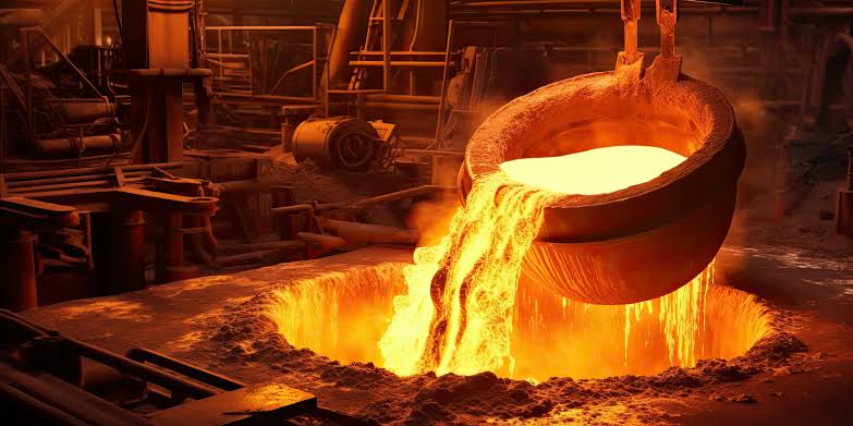 Iron melting pot