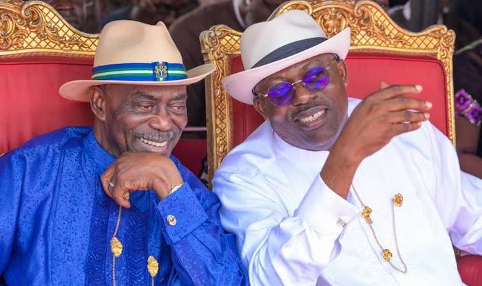 Former Rivers State Governor, Peter Odili and Governor Siminalayi Fubara