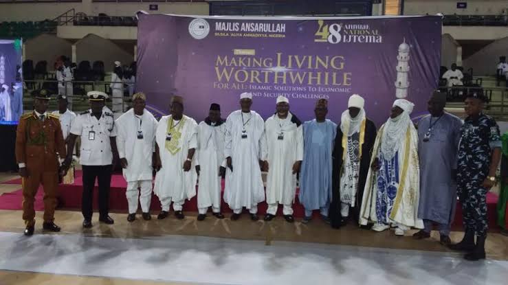 A cross section of Participants at the 48th Annual National I(JTEMA) Conference of Ahmadiyyah Muslim Elders Association of Nigeria in Abuja