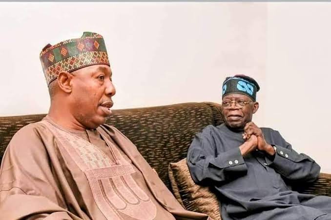 President Bola Tinubu and Borno State Governor, Babagana Zulum