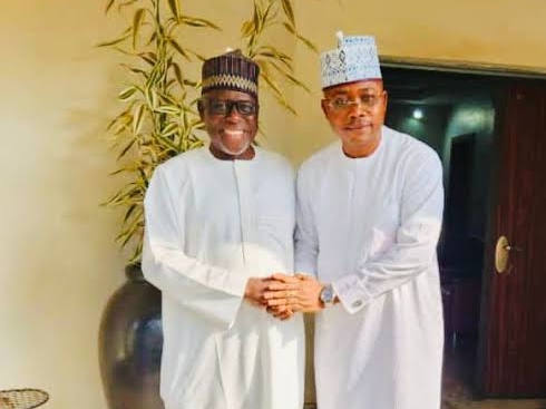 Kogi State Governor, Usman Ododo and former Governor Idris Wada