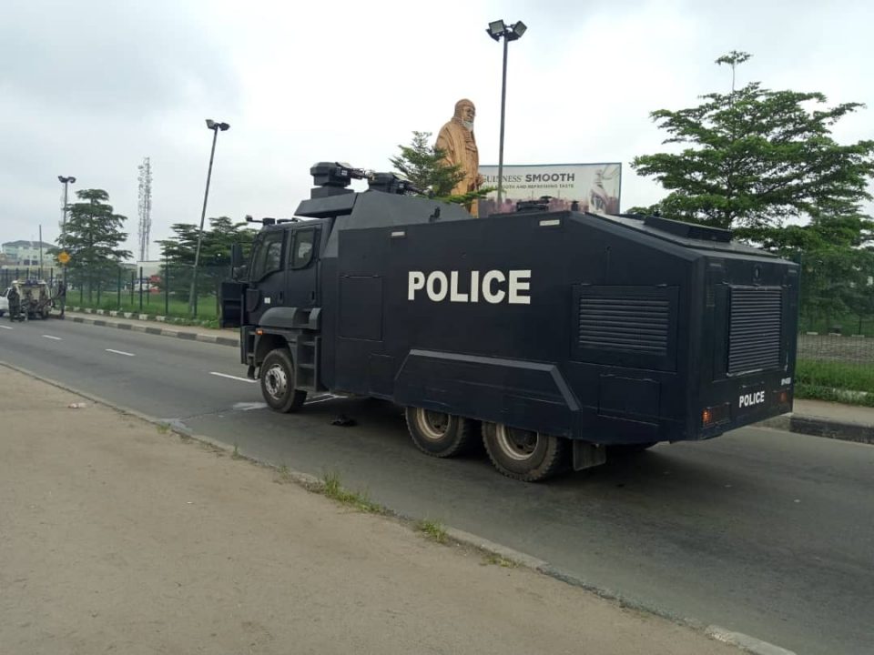 Police van