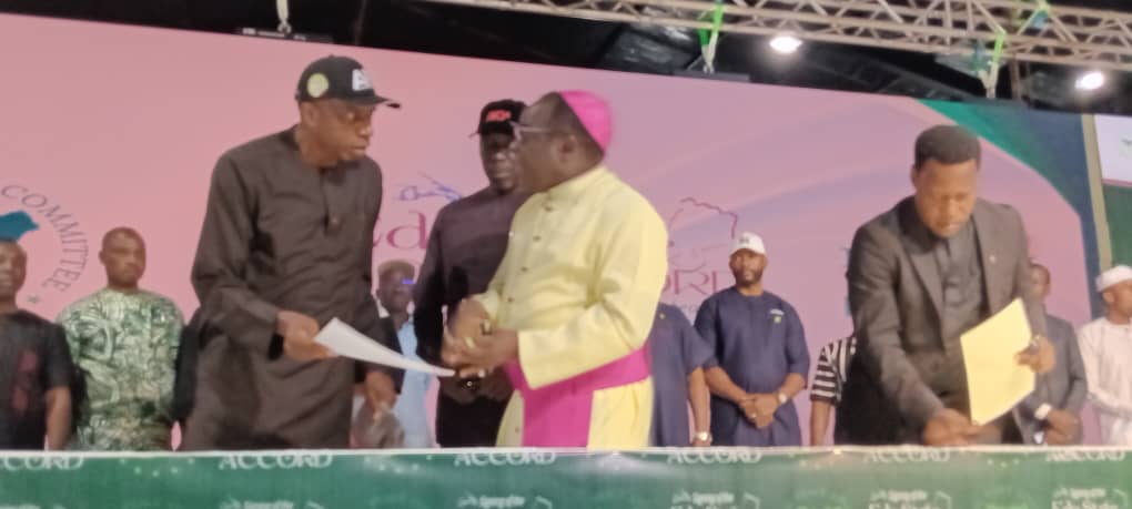 Catholic Bishop of Sokoto Diocese, Most Reverend Father Mathew Hassan Kukah.