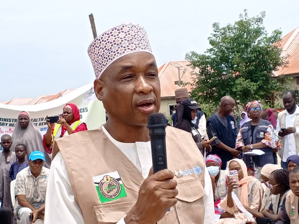 Executive Secretary, PHCDA, Borno State, Professor Mohammed Alhaji