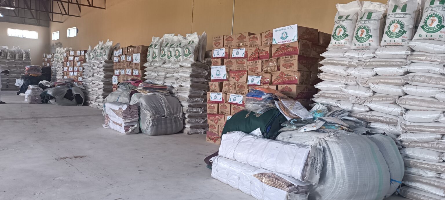 Relief items distributed to flood victims in Yobe State