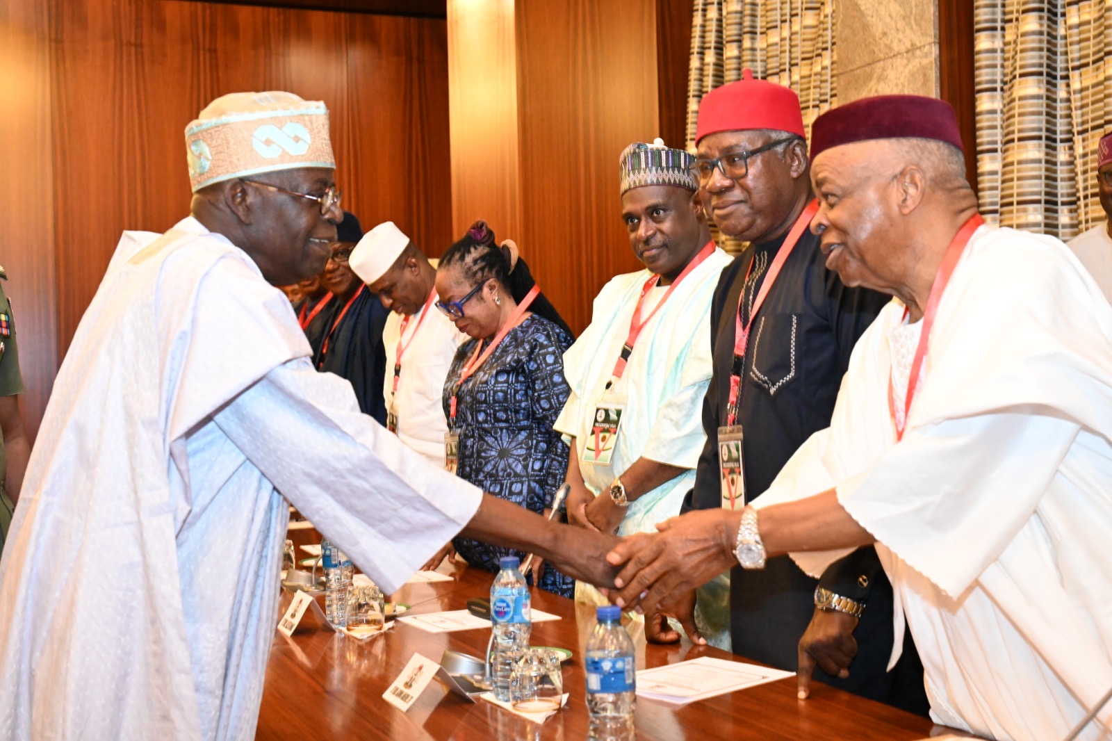 President Tinubu with Ken Nnamani