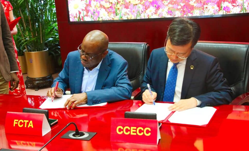 FCT Minister, Nyesom Wike signs MoU with CCECE