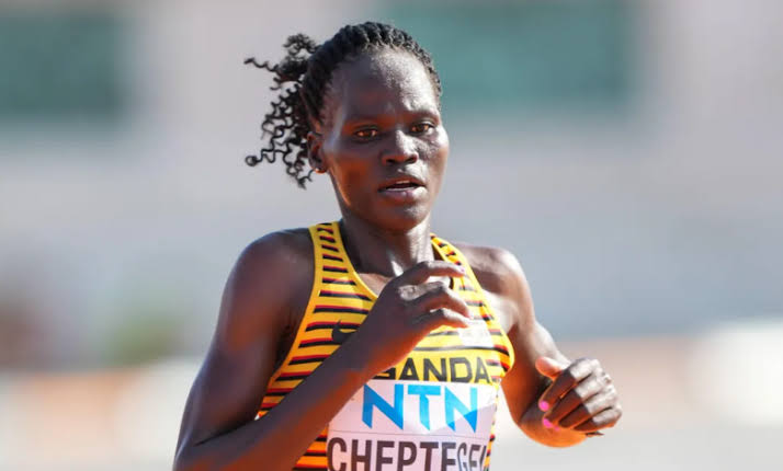 Ugandan Olympic marathon runner, Rebecca Cheptegei