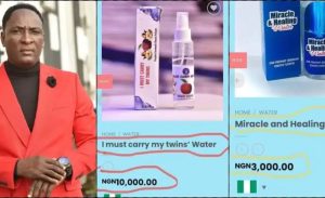 Prophet Jeremiah Omoto’s “miracle” products
