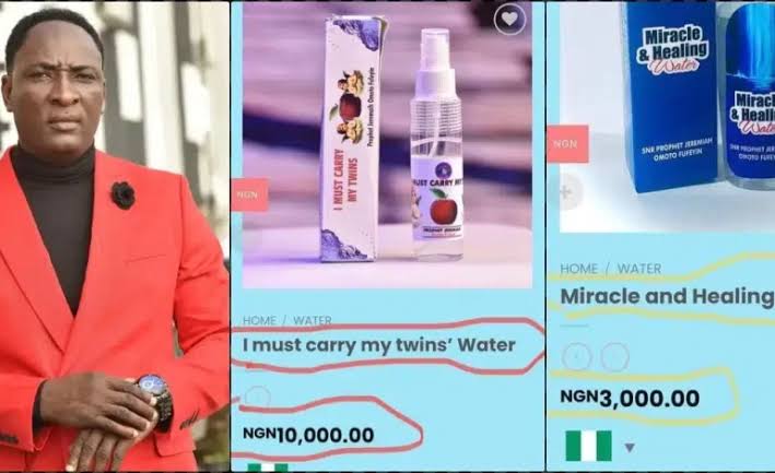 Prophet Jeremiah Omoto’s “miracle” products