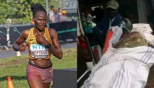 Late Ugandan marathoner Rebecca Cheptegei and the deceased ex-boyfriend, Dickson Mengich