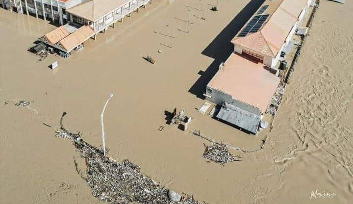 Maiduguri prison submerged in flood