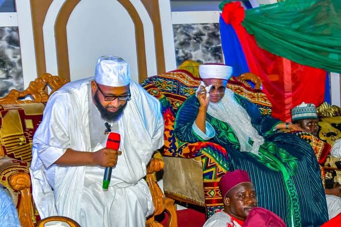 Niger State Governor, Umar Bago and the Etsu Nupe, Alhaji Yahaya Abubakar,