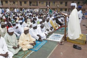 Muslim faithful