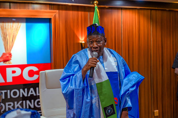 APC National Chairman, Abdullahi Ganduje