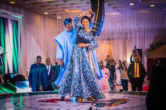 President Bola Tinubu and Mrs. Oluremi Tinubu