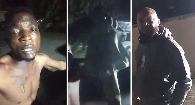 Rep..Alex Mascot Ikwechegh caught on camera assaulting a bolt driver at his residence in Abuja