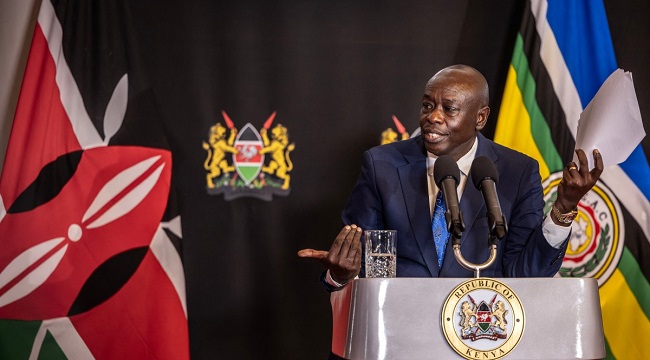 Deputy President of Kenya Rigathi Gachagua KenyaPoliticsGovernmentImpeachment